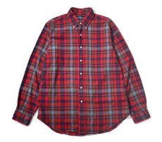 画像1: 90-00s Used Ralph Lauren Flannel B/D Shirt "Classic Fit" (1)