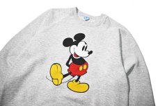 画像2: 80-90s Used Disney Raglan Sleeve Sweat Shirt made in USA (2)