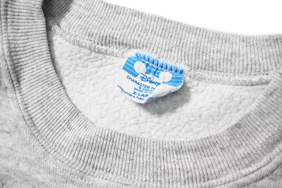 画像4: 80-90s Used Disney Raglan Sleeve Sweat Shirt made in USA (4)