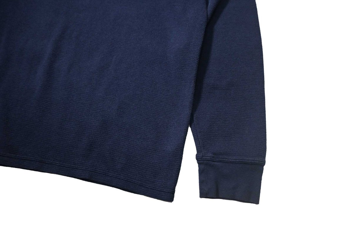画像3: Used Polo Ralph Lauren L/S Thermal Navy (3)