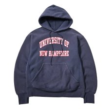 画像1: 90-00s Used Lee College Sweat Sweat Hoodie "University of New Hampshire" 両面プリント (1)