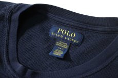 画像4: Used Polo Ralph Lauren L/S Thermal Navy (4)