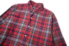 画像2: 90-00s Used Ralph Lauren Flannel B/D Shirt "Classic Fit" (2)