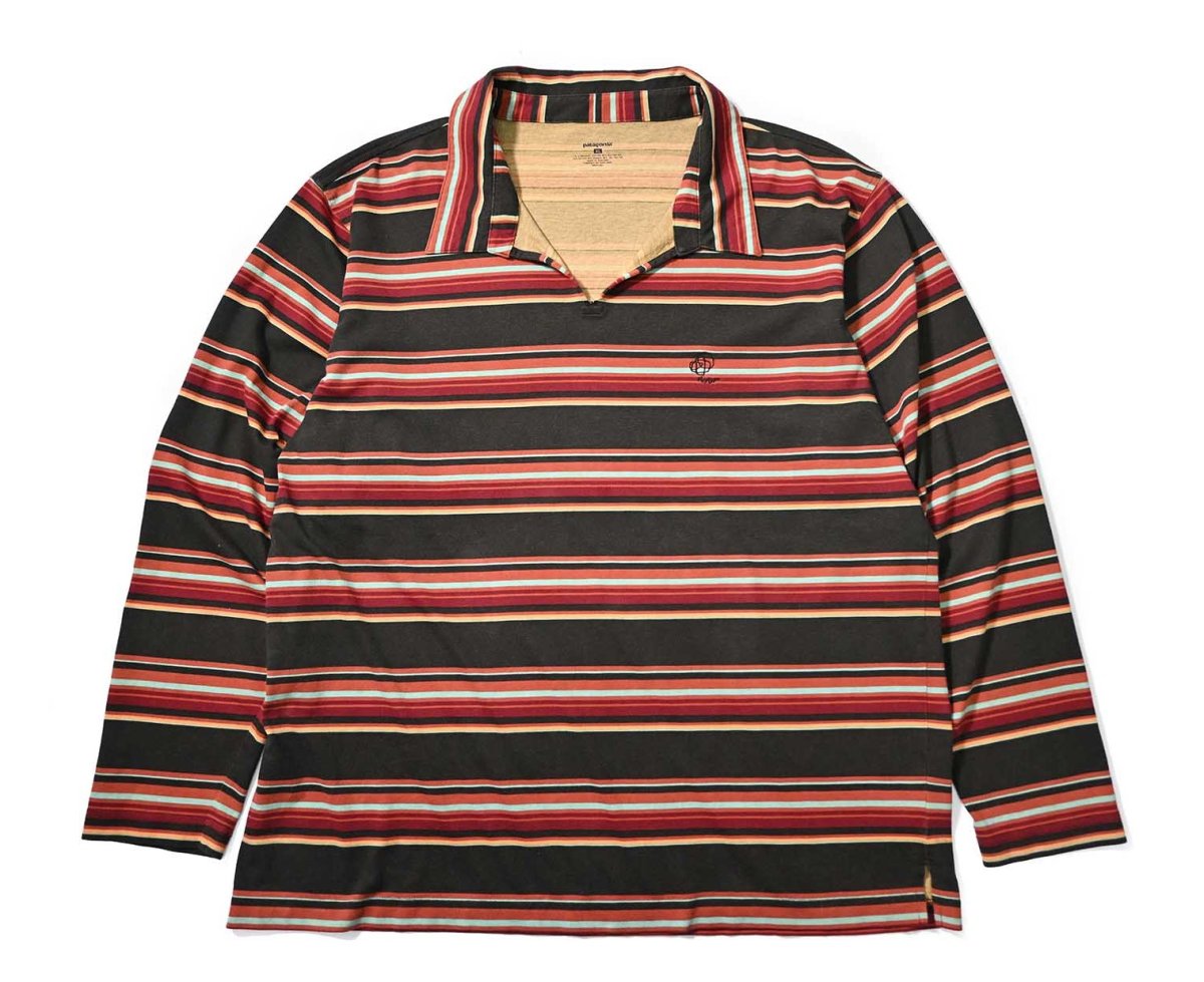 画像1: 06' Used patagonia Rhythm Skipper Long Sleeve Shirt パタゴニア (1)