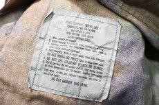 画像6: 81' Used Us Military Painted BDU Coat Woodland Camo (6)