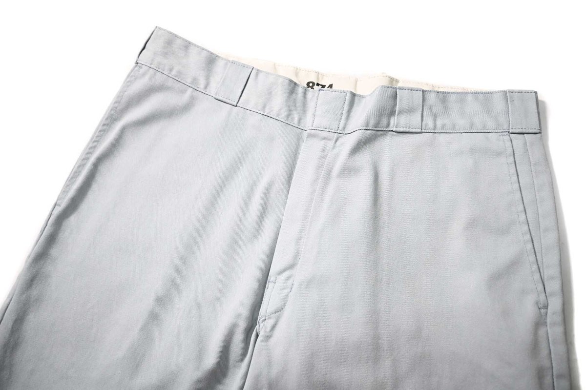 画像2: Used Dickies 874 Painted Work Pants Sax (2)