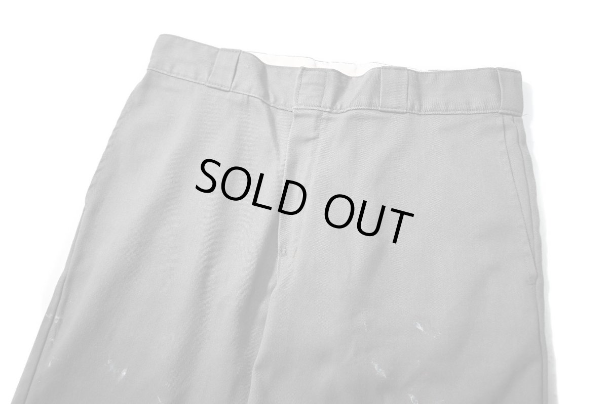 画像2: Used Dickies 874 Flex Painted Work Pants Gravel Grey (2)
