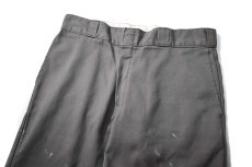 画像2: Used Dickies 874 Flex Painted Work Pants Gravel Gray (2)