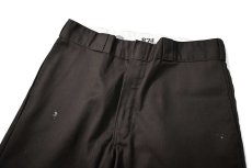 画像2: Used Dickies 874 Painted Work Pants Dark Brown (2)