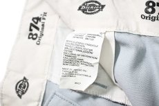画像6: Used Dickies 874 Painted Work Pants Sax (6)