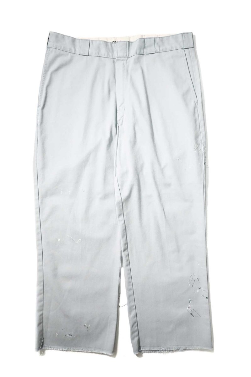 画像1: Used Dickies 874 Painted Work Pants Sax (1)