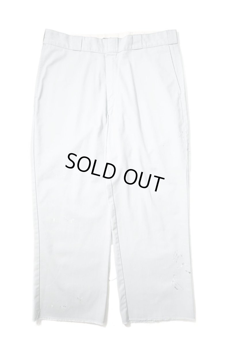 画像1: Used Dickies 874 Painted Work Pants Sax (1)
