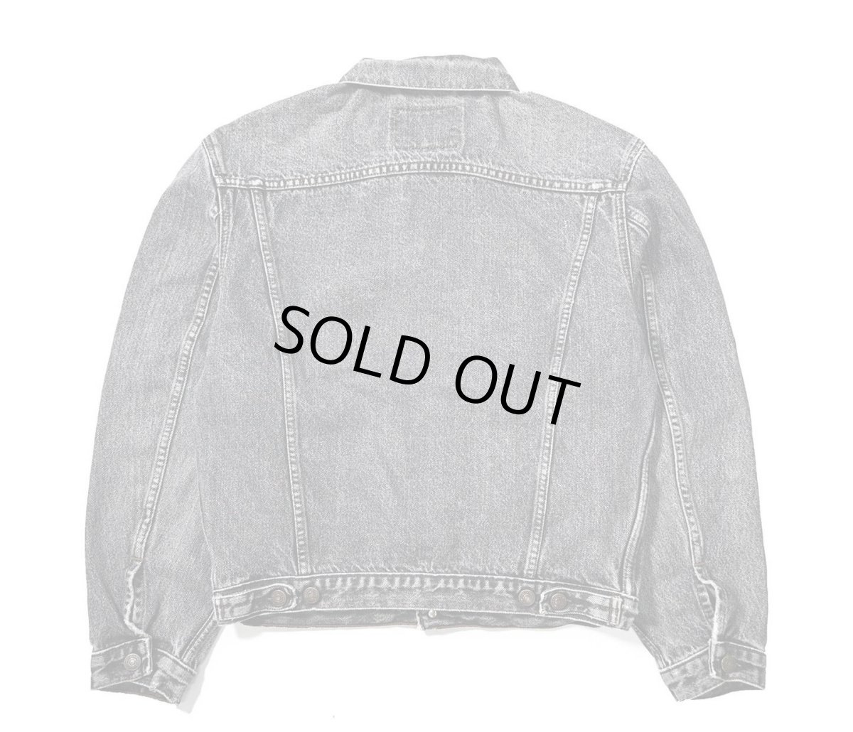 画像2: 89' Euro Levi's 70503-02 Denim Trucker Jacket (2)