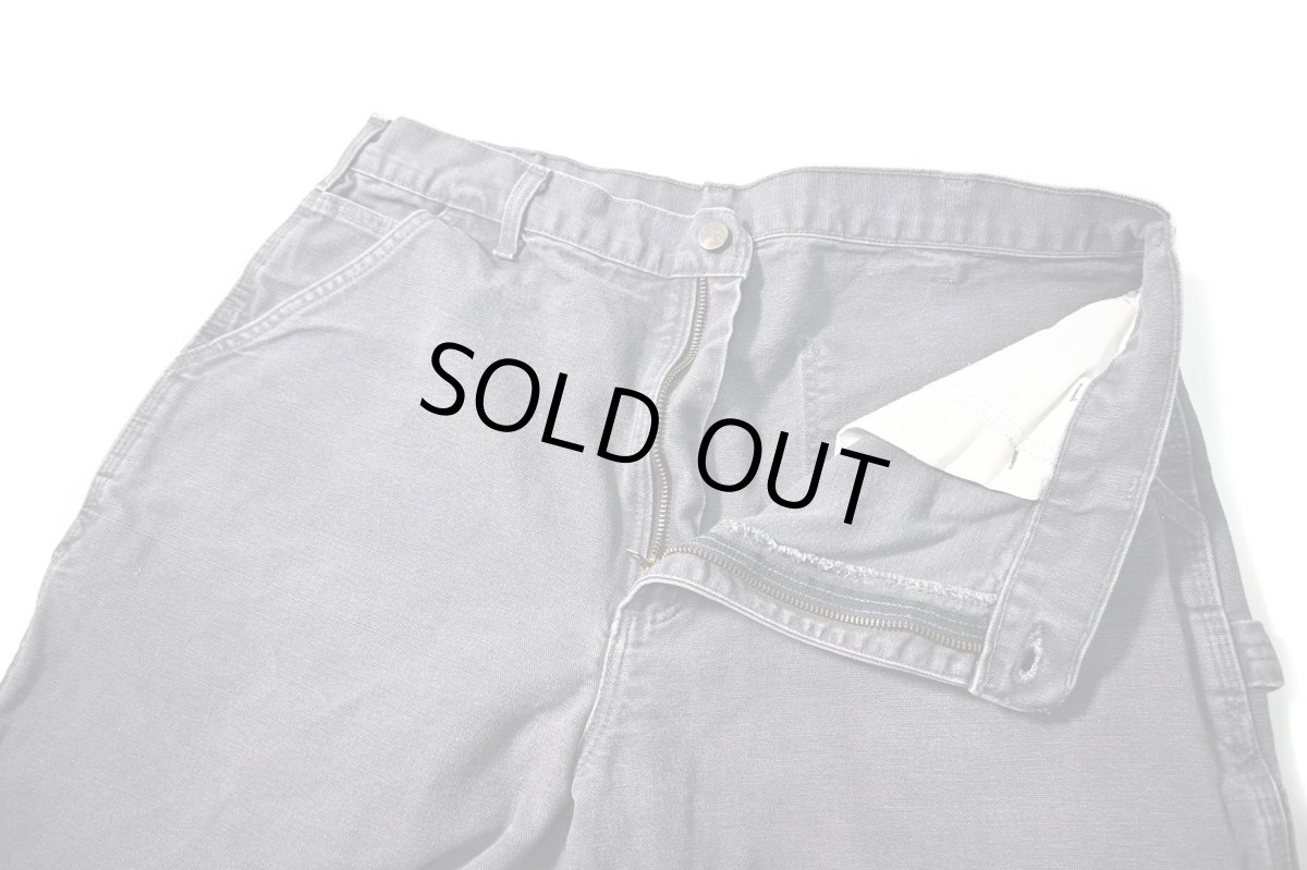 画像5: Used Carhartt Customized Duck Jorts Petrol Blue (5)