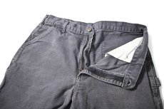 画像5: Used Carhartt Customized Duck Jorts Petrol Blue (5)