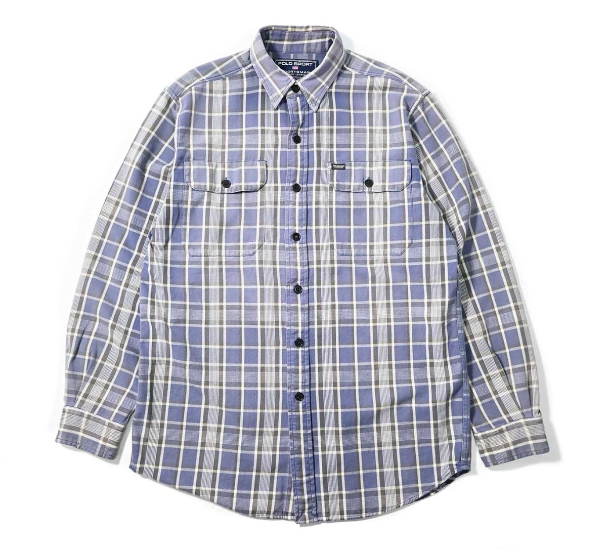 画像1: 90-00s Used Polo Sport Ralph Lauren Flannel Shirt (1)
