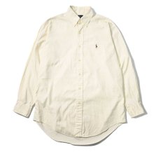 画像1: 90-00s Used Ralph Lauren Broad B/D Shirt "Yarmouth" (1)