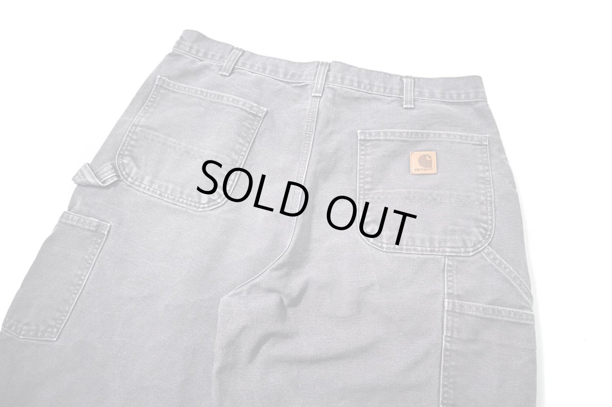 画像4: Used Carhartt Customized Duck Jorts Petrol Blue (4)