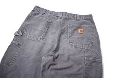 画像4: Used Carhartt Customized Duck Jorts Petrol Blue (4)
