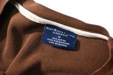 画像3: Used Polo Ralph Lauren L/S Thermal Brown (3)