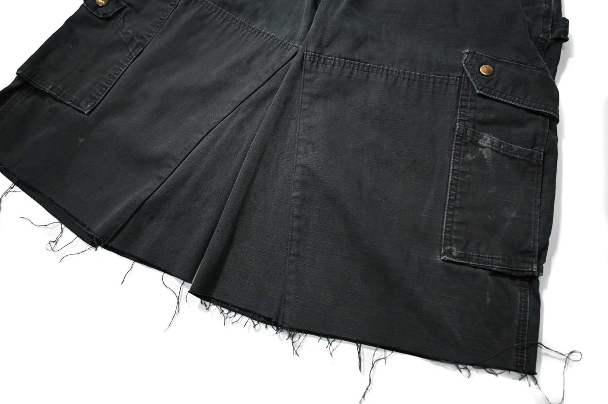 画像3: Used Carhartt Customized Jorts Black (3)