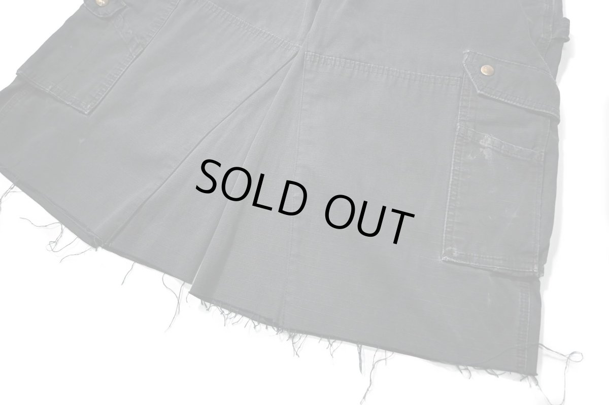 画像3: Used Carhartt Customized Jorts Black (3)