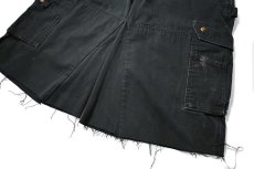 画像3: Used Carhartt Customized Jorts Black (3)