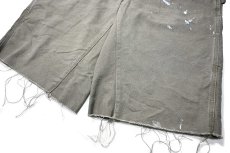 画像3: Used Carhartt Customized Duck Jorts Moss (3)
