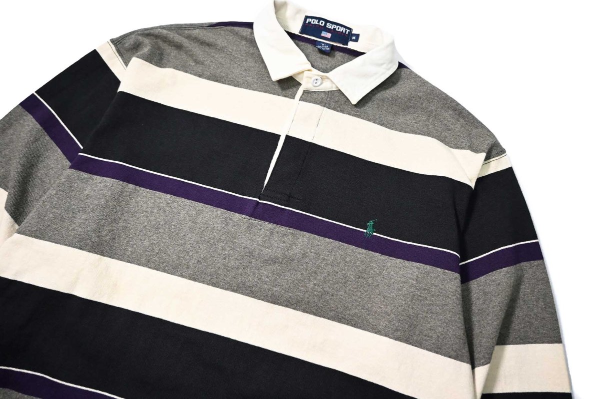 画像2: 90-00s Used Polo Sport Ralph Lauren Rugger Shirt ラルフローレン (2)