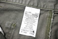 画像6: Used Carhartt Customized Duck Jorts Moss (6)