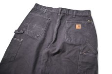 画像4: Used Carhartt Customized Duck Jorts Petrol Blue (4)