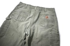 画像4: Used Carhartt Customized Duck Jorts Moss (4)