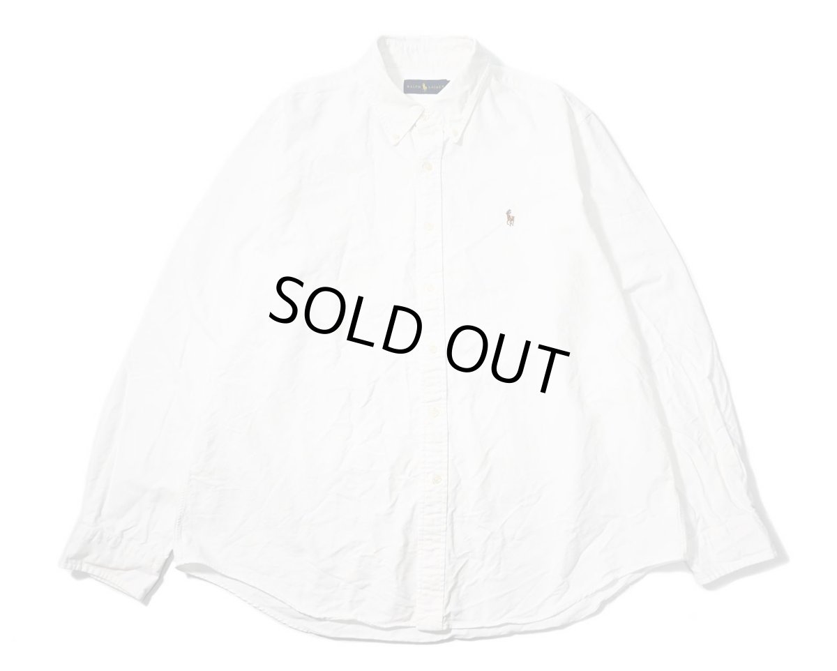画像1: Used Ralph Lauren Oxford B/D Shirt (1)