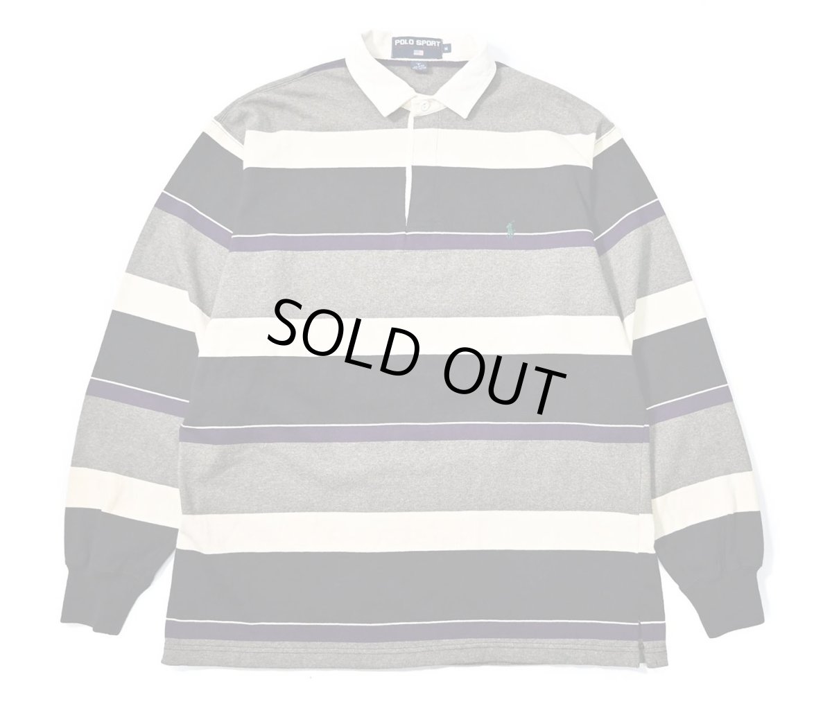 画像1: 90-00s Used Polo Sport Ralph Lauren Rugger Shirt ラルフローレン (1)