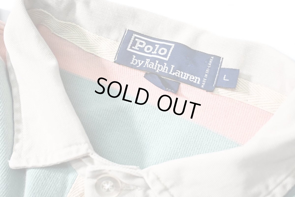 画像4: 90-00s Used Polo Ralph Lauren Rugger Shirt ラルフローレン (4)