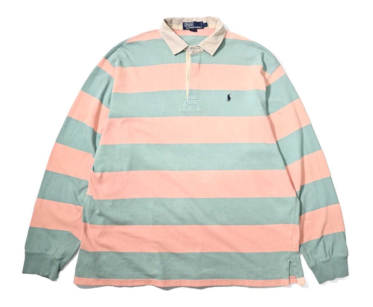 画像1: 90-00s Used Polo Ralph Lauren Rugger Shirt ラルフローレン (1)