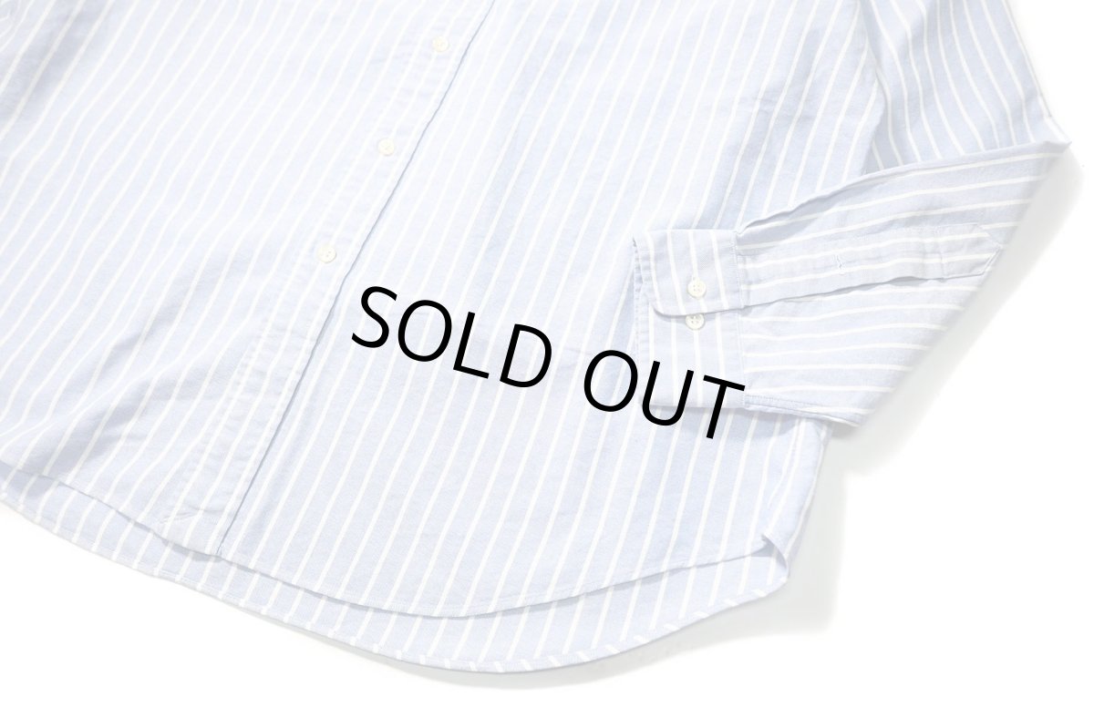 画像3: 90-00s Used Ralph Lauren Stripe B/D Shirt "Classic Fit" (3)