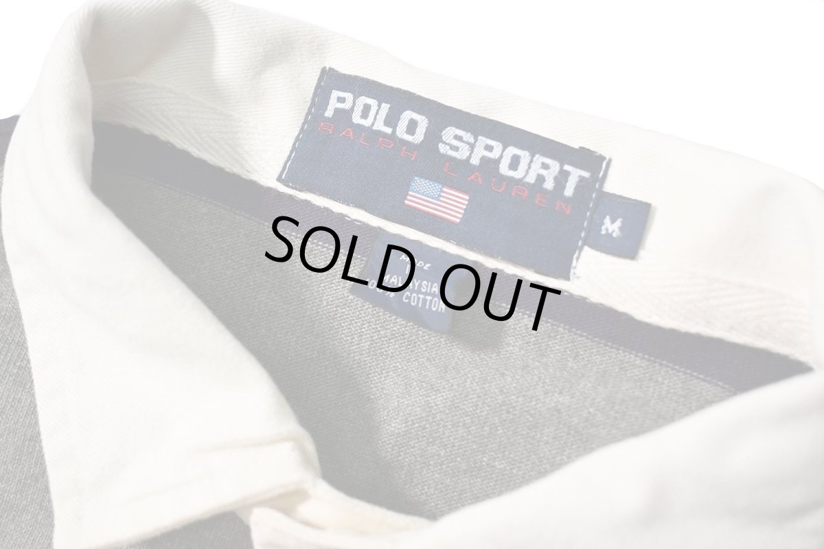 画像4: 90-00s Used Polo Sport Ralph Lauren Rugger Shirt ラルフローレン (4)