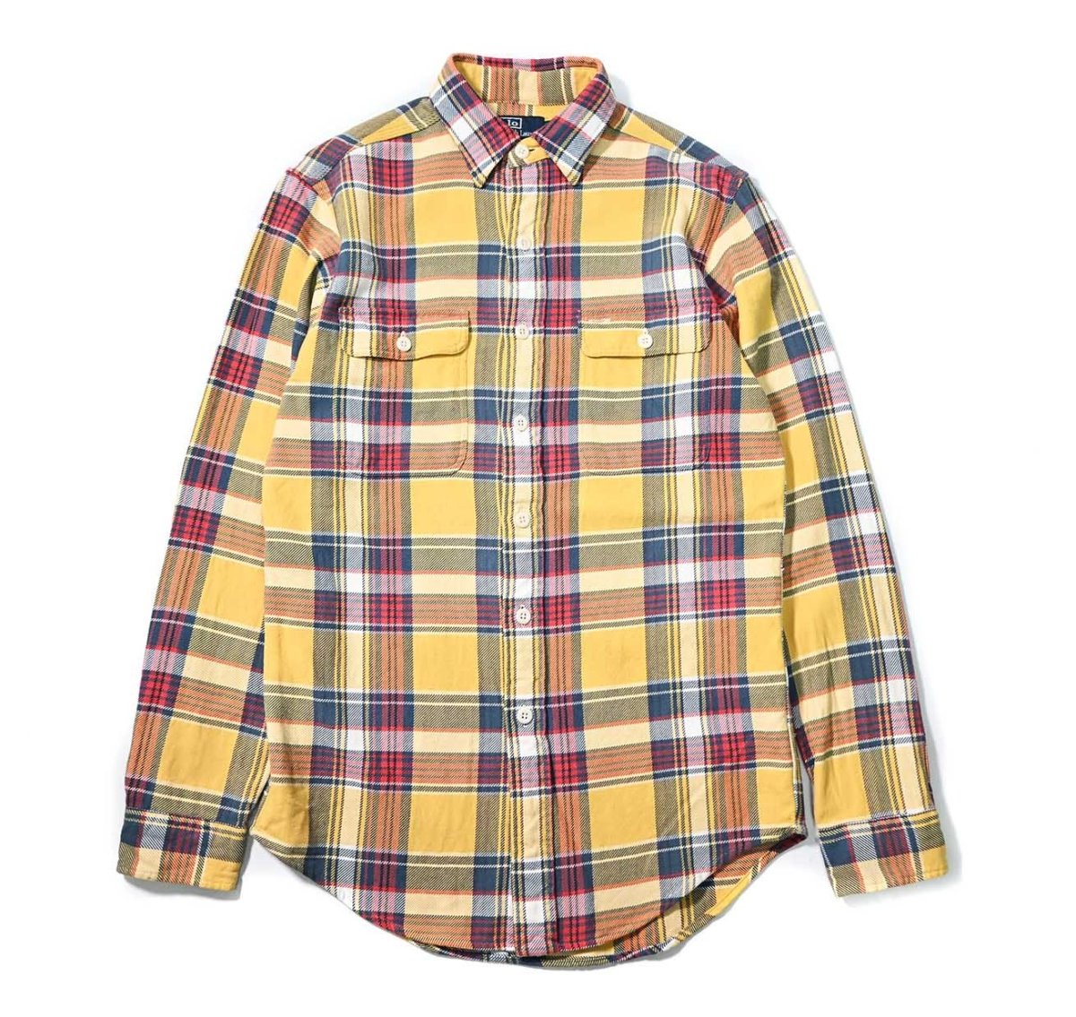 画像1: 90-00s Used Polo Ralph Lauren Flannel Shirt (1)