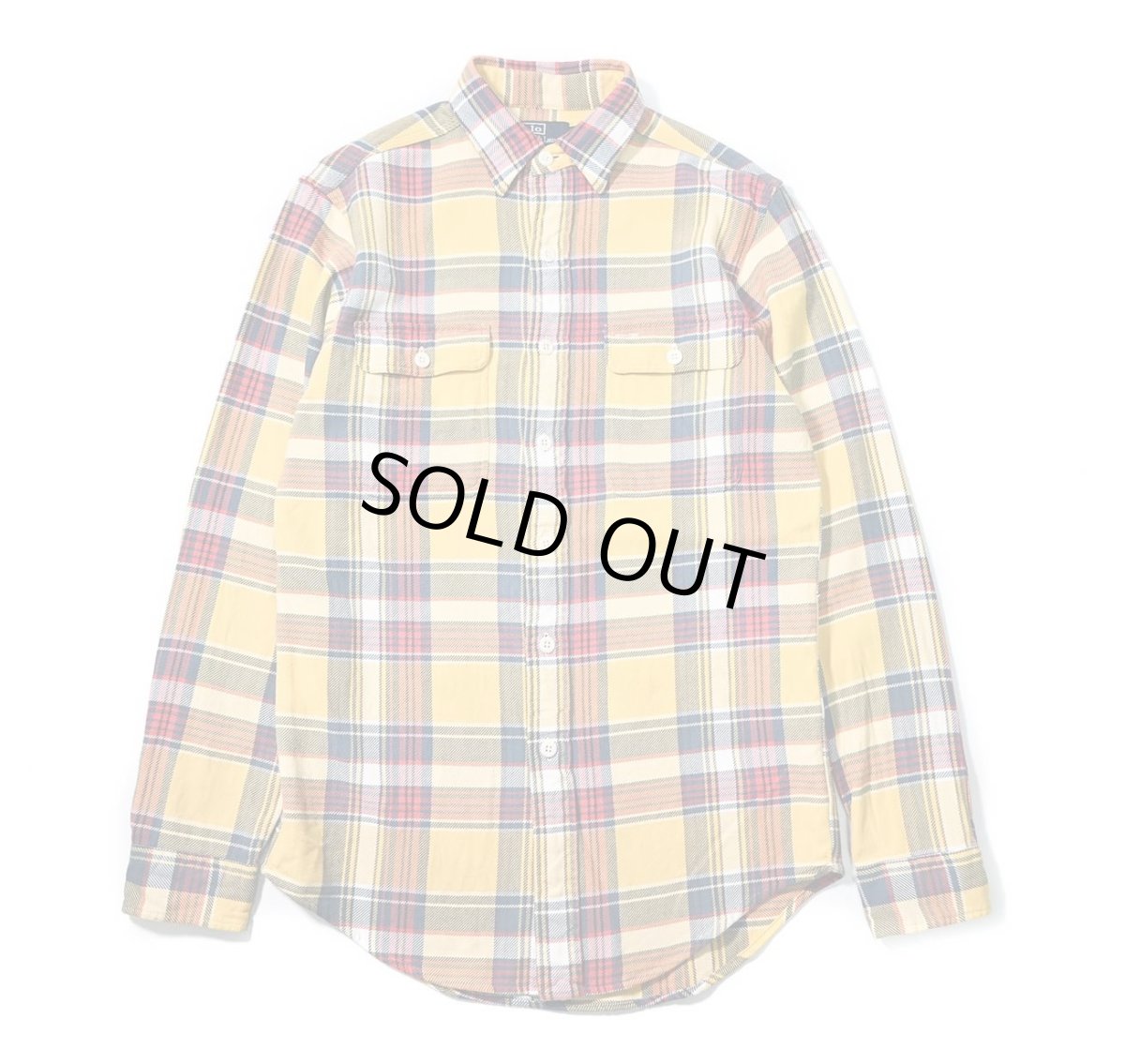 画像1: 90-00s Used Polo Ralph Lauren Flannel Shirt (1)