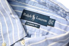 画像4: 90-00s Used Ralph Lauren Stripe B/D Shirt "Classic Fit" (4)