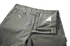 画像5: Used Carhartt Customized Duck Jorts Moss (5)
