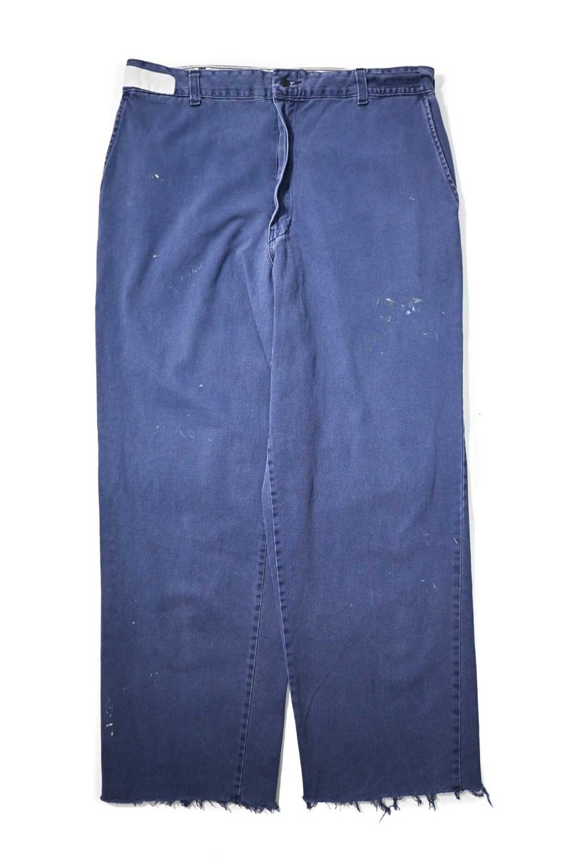 画像1: Used Painted Work Pants Navy (1)