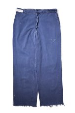 画像1: Used Painted Work Pants Navy (1)