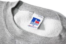 画像4: 90s Used Russell Athletic Blank Sweat Shirt Grey made in USA (4)