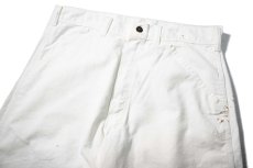 画像2: Used Stan Ray Painted Painter Pants White made in USA (2)