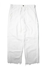 画像1: Used Stan Ray Painted Painter Pants White made in USA (1)