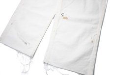 画像3: Used Stan Ray Painted Painter Pants White made in USA (3)