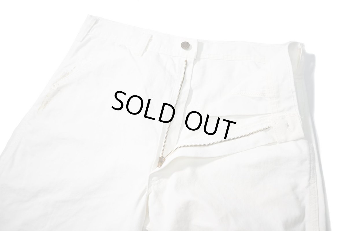 画像5: Used Stan Ray Painted Painter Pants White made in USA (5)