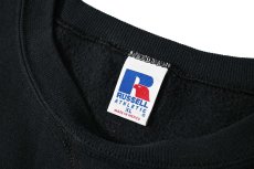 画像4: 90s Used Russell Athletic Blank Sweat Shirt Black (4)